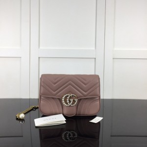 Gucci GG Matelassé Chevron Shoulder Bag