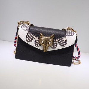 Gucci Fox Head Broche Shoulder Bag