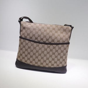 Gucci GG Canvas Shoulder Crossbody Bag