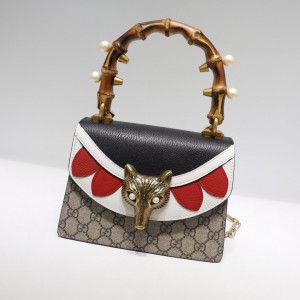 Gucci Small Top Bamboo Handle Bag