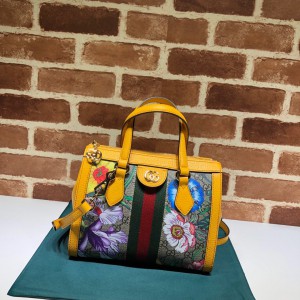 Gucci Ophidia GG Flora small tote bag