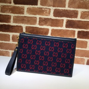 Gucci GG wool pouch