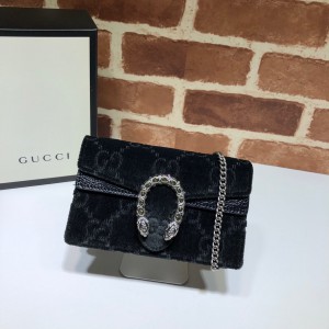 Gucci Dionysus GG Velvet Super Mini Bag
