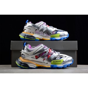 Balenciaga Track Low Top Sneakers In Multicolor