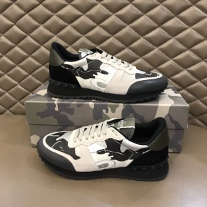 Valentino Garavani White Black Sneakers