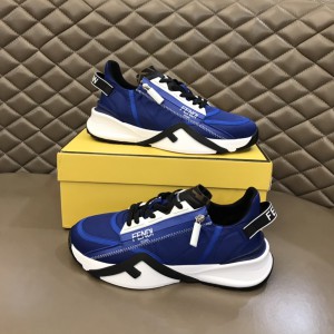 Fendi Blue Flow Low Sneakers