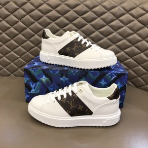 Louis Vuitton White Brown Shoes