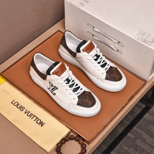 Louis Vuitton White Brown Shoes
