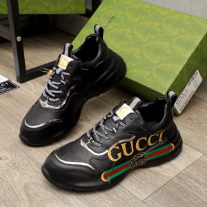 Gucci Rhyton Black Sneakers