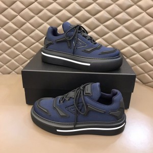 Prada Navy Sneakers