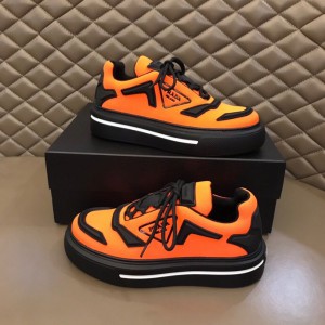 Prada Orange Sneakers