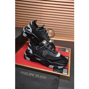 Philipp Plein Trainer Predator Black Grey Sneakers