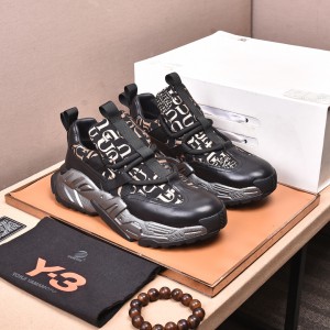 Y-3 Black Men Shoes