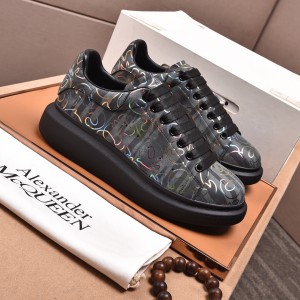 Alexander McQueen Black Grey Sneakers