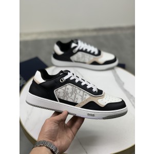 Dior B27 Low White Black Beige Sneakers