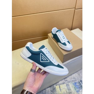 Prada Green White Shoes