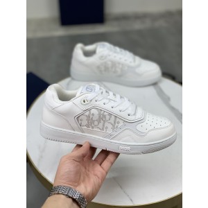 Dior B27 White Smooth Calfskin and Dior Oblique Galaxy Leather