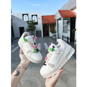 Louis Vuitton Lv Trainer Maxi White Sneakers