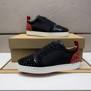Christian Louboutin Black Red Shoes