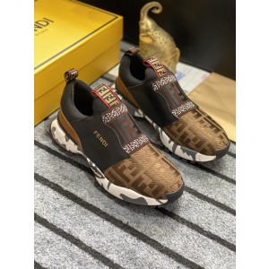 Fendi Brown Sneakers