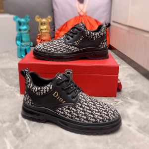Dior Black Logo Shoes