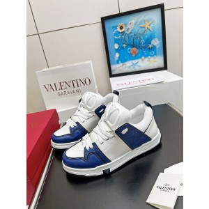 Valentino Garavani Blue White Sneakers