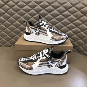 Burberry Vintage Check lace-up sneakers