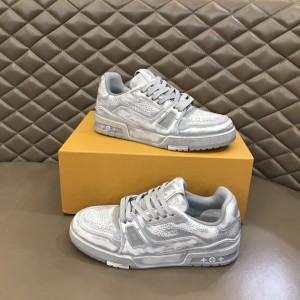 Louis Vuitton Trainer Monogram Grey Sneaker