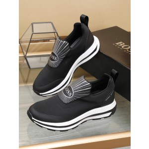 Boss Leather Low Top Shoes