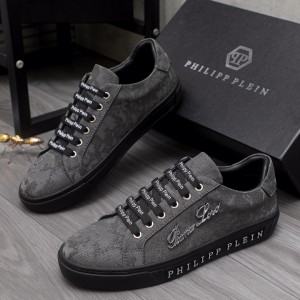 Philipp Plein Grey Sneakers