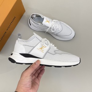 Louis Vuitton Logo Runner White Shoes