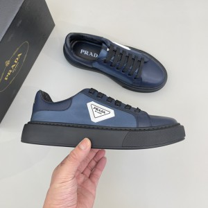 Prada Low Top Blue Sneakers