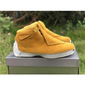 Air Jordan 18 Retro "Yellow Suede"