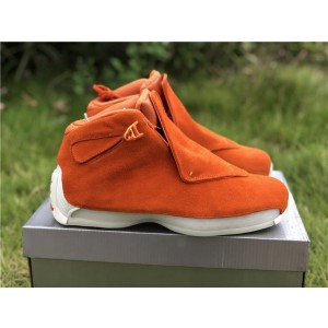 Air Jordan 18 Retro "Orange Suede"