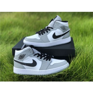 Air Jordan 1 Mid Light Smoke Grey