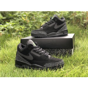 Air Jordan 3 Oregon Black Dark Grey