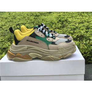 Balenciaga Triple S Beige Green Yellow