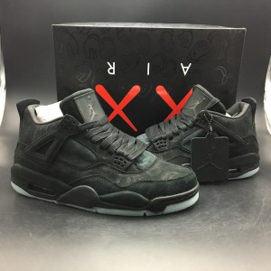 KAWS x Air Jordan 4 Retro "Black"