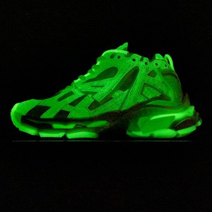 Balenciaga Runner Sneaker In Fluorescent  White Mes and Nylon