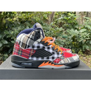 Air Jordan 5 Plaid