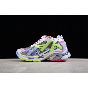 Balenciaga Runner Sneaker Multicolor in Grey Purple