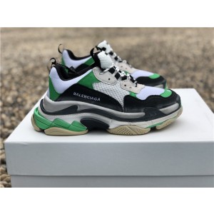 Balenciaga Triple S Sneaker White/Green/Black