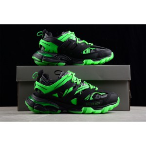 Balenciaga Track Sneaker Black - Green Glow