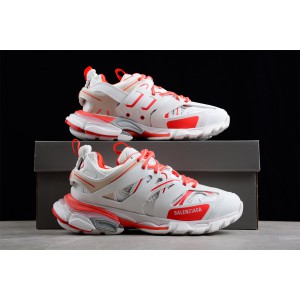 Balenciaga Track Sneaker White - Red