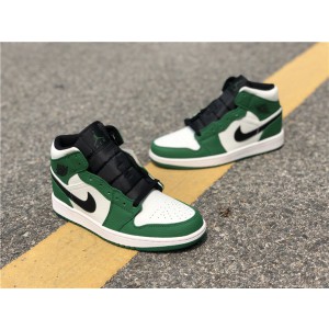 Air Jordan 1 Mid Pine Green