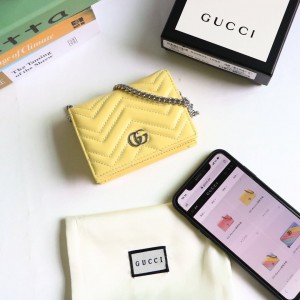 Gucci Marmont flip-top card 