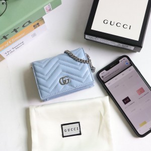 Gucci Marmont flip-top card
