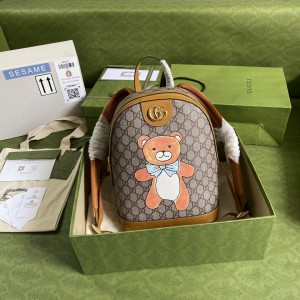 Gucci Ophidia Teddy Bear Joint Series Special Backpack