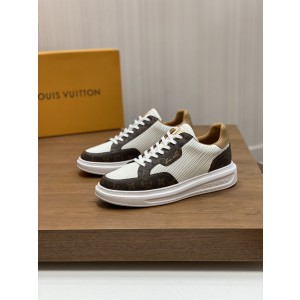 Louis Vuitton White Brown Sneaker