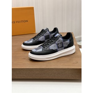 Louis Vuitton Beverly Hills Black Monogram Sneaker